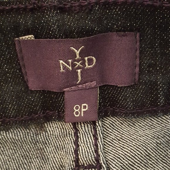 NYDJ Blue Denim Crop Size 8P - Picture 7 of 11
